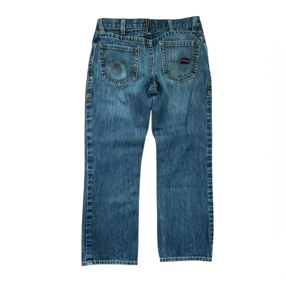 Ariat Men's M4 Work FR Low Rise Bootcut Jeans 30 x 3010 0484
